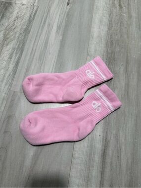 ALO Yoga Pink Ankle Socks